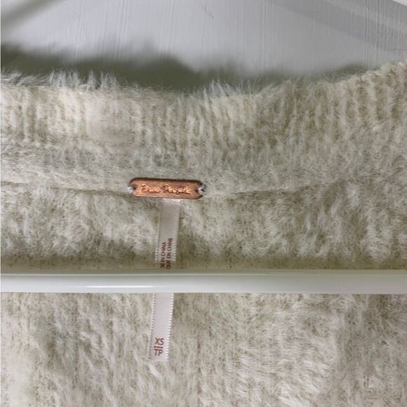 Free People‎ XS Ivory Moonbeam Sweater - Picture 8 of 9